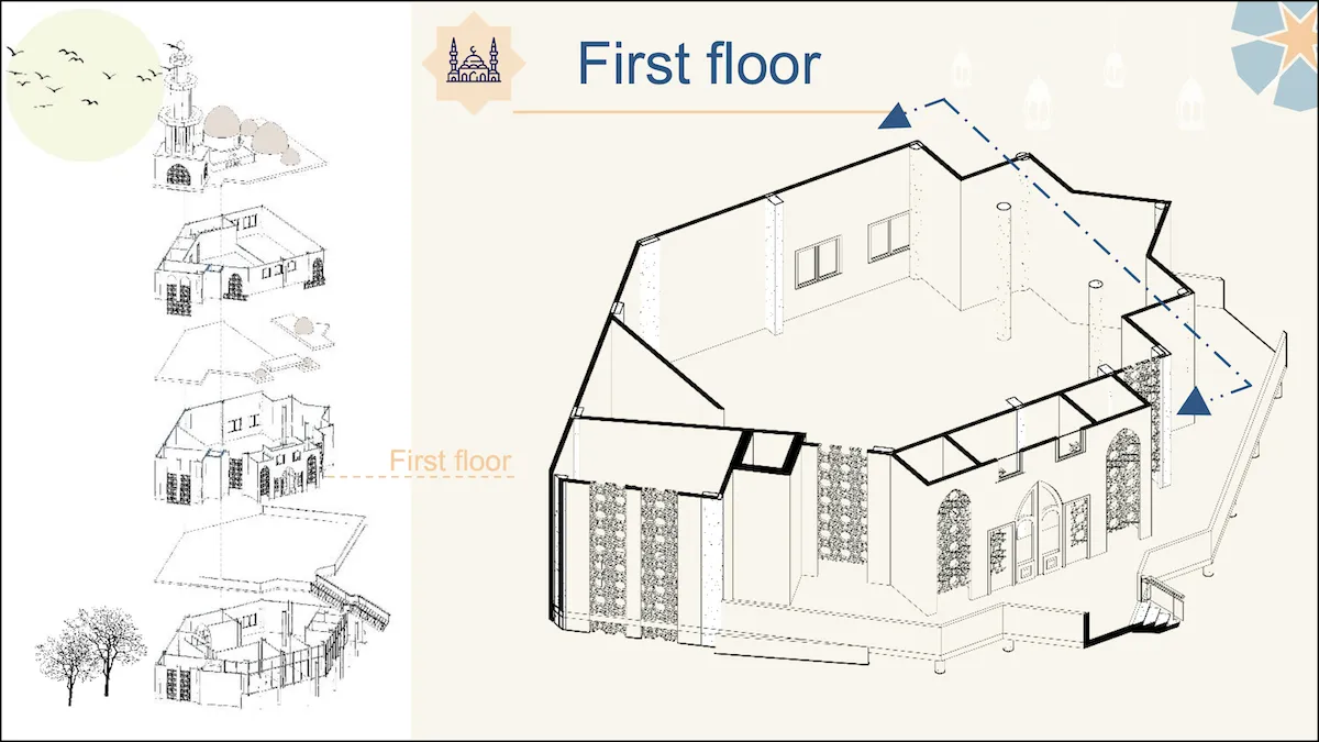 Interior render first